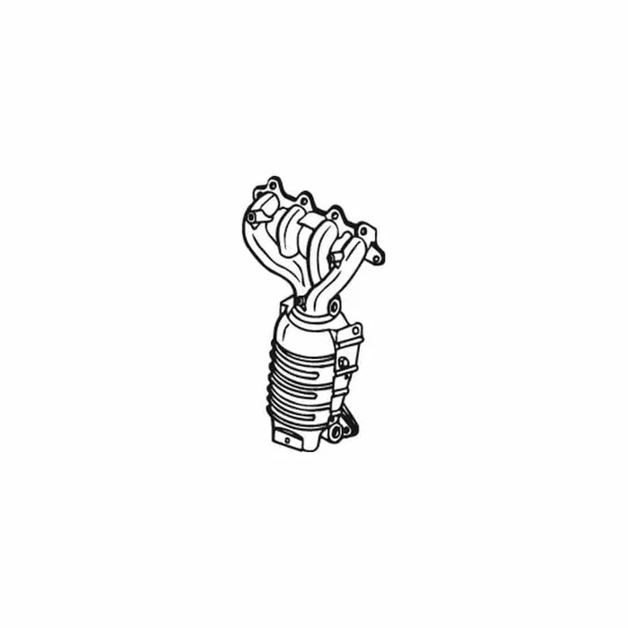 Bosal 090-722 Catalytic Converter for KIA Picanto I (Sa)