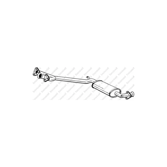 Bosal 278-633 Middle Silencer