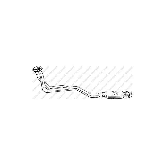 Bosal 281-121 Front Silencer Suitable for Mercedes-Benz 190 (W201)