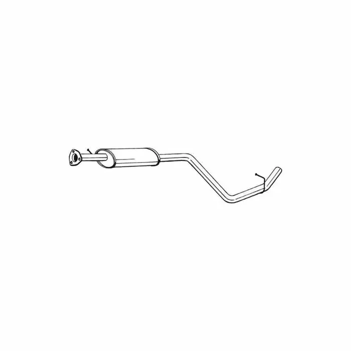 Bosal 282-765 Middle Silencer for Mazda Xedos 6 (Ca)