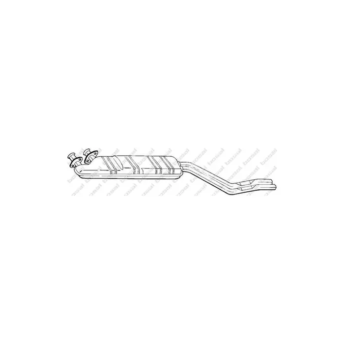 Bosal 283-985 Middle Silencer for BMW 3 Series