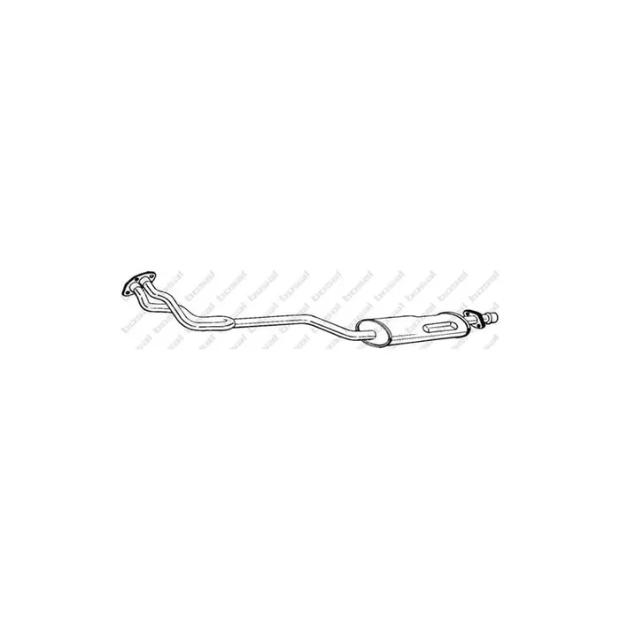 Bosal 284-127 Front Silencer for BMW 3 Saloon (E30)