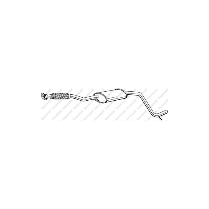 Bosal 285-635 Middle Silencer for Ford Mondeo