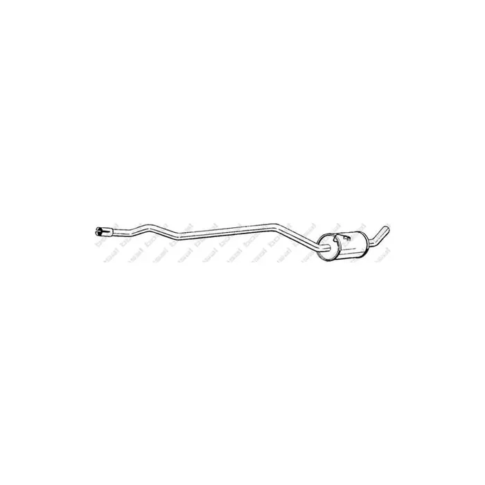 Bosal 285-839 Middle Silencer for Ford Fiesta Mk3 Courier (F3L, F5L)