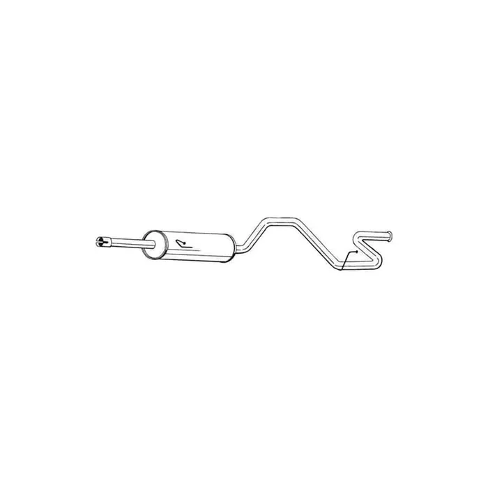 Bosal 286-135 Rear Silencer for Ford Transit