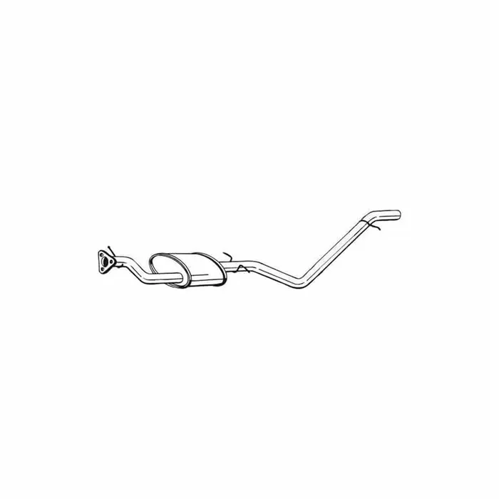Bosal 289-001 Rear Silencer for Pontiac Trans Sport I
