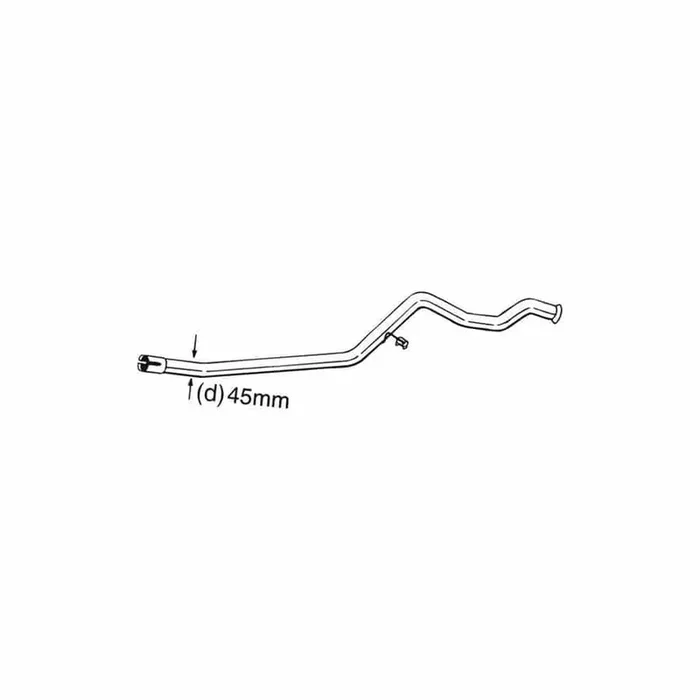 Bosal 889-497 Repair Pipe, Catalytic Converter for Peugeot 306