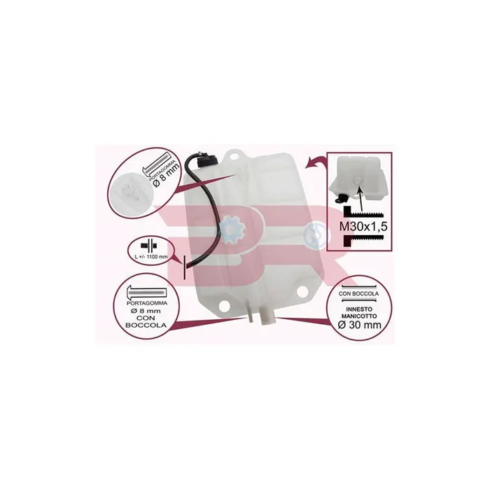 Botto Ricambi Brac6669 Coolant Expansion Tank