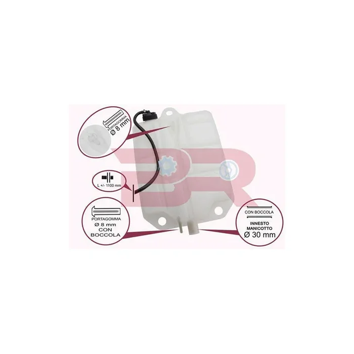 Botto Ricambi Brac6670 Coolant Expansion Tank