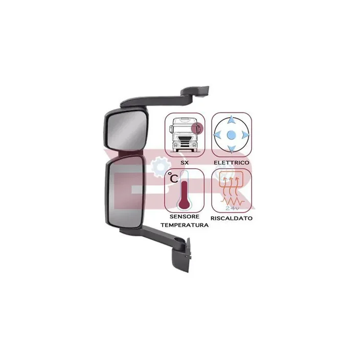 Botto Ricambi Brca0551 Outside Mirror, Driver Cab