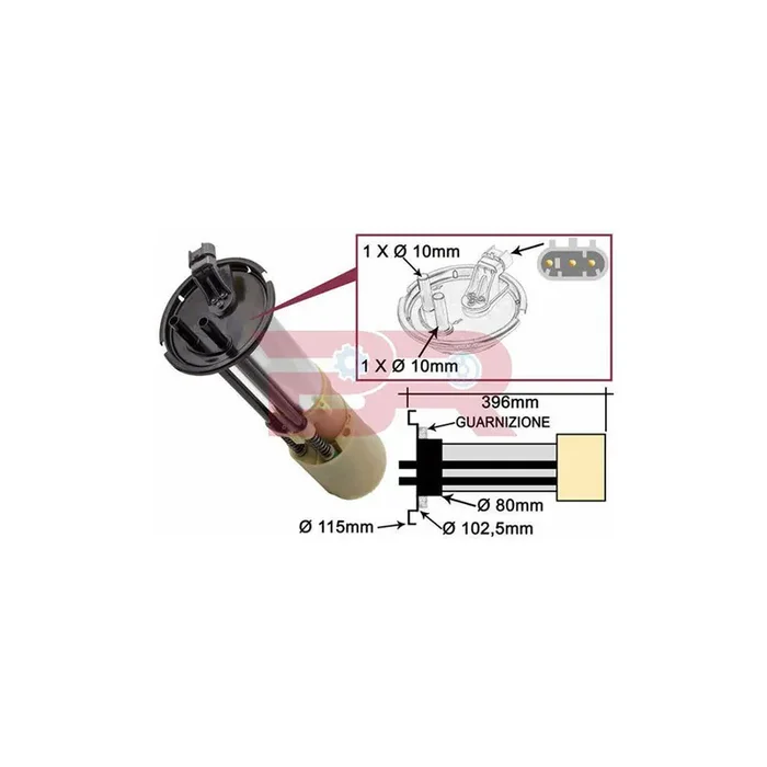 Botto Ricambi Brm4164 Fuel Level Sensor