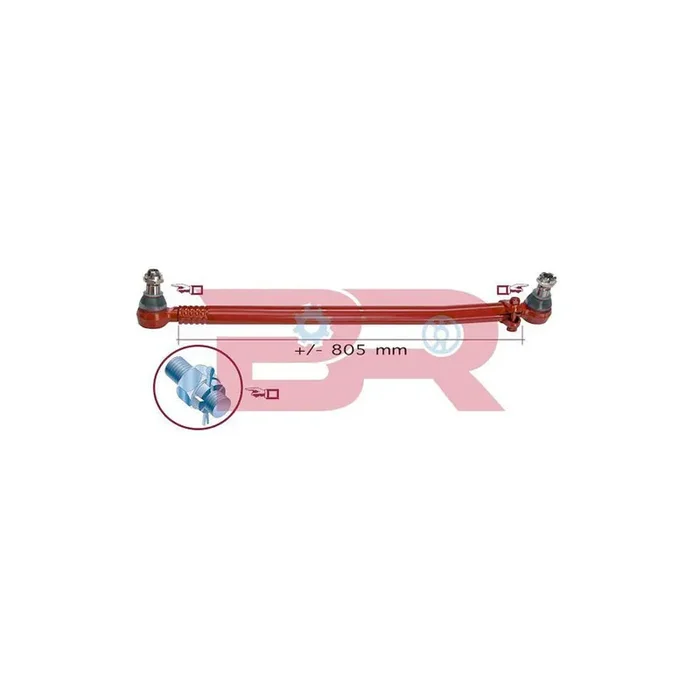 Botto Ricambi Brst4874 Centre Rod Assembly