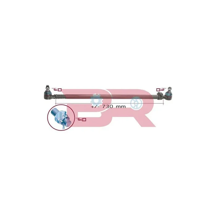 Botto Ricambi Brst9559 Centre Rod Assembly