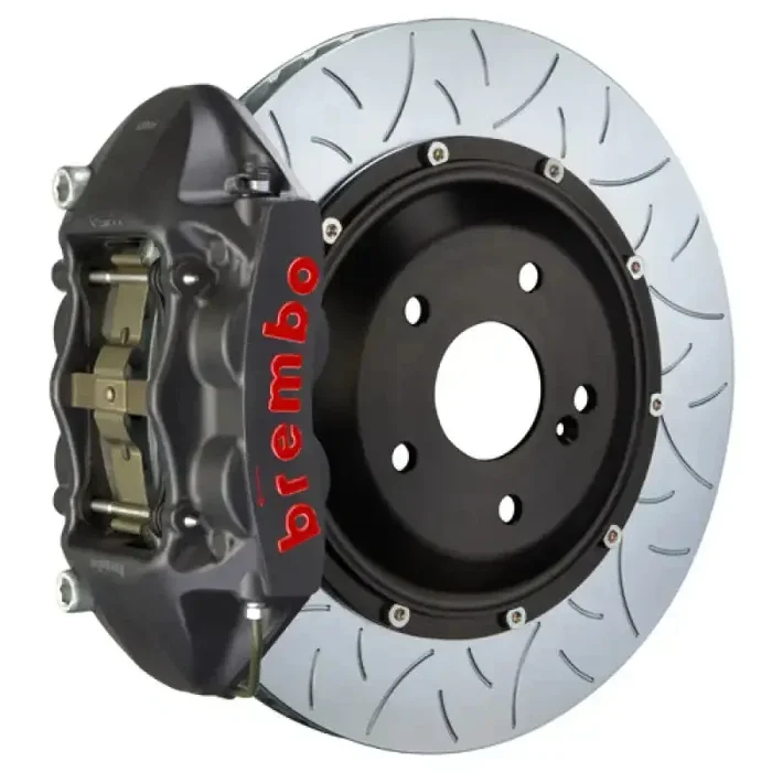 Brembo 03-09 Range Rover Rear GTS BBK 4 Piston Cast 380×28 2pc Rotor Slotted Type3-Black HA