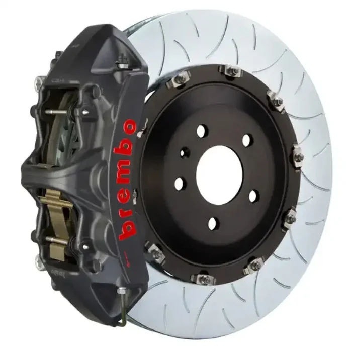 Brembo 10-12 Range Rover Front GTS BBK 6 Piston Cast 405×34 2pc Rotor Slotted Type3-Black HA