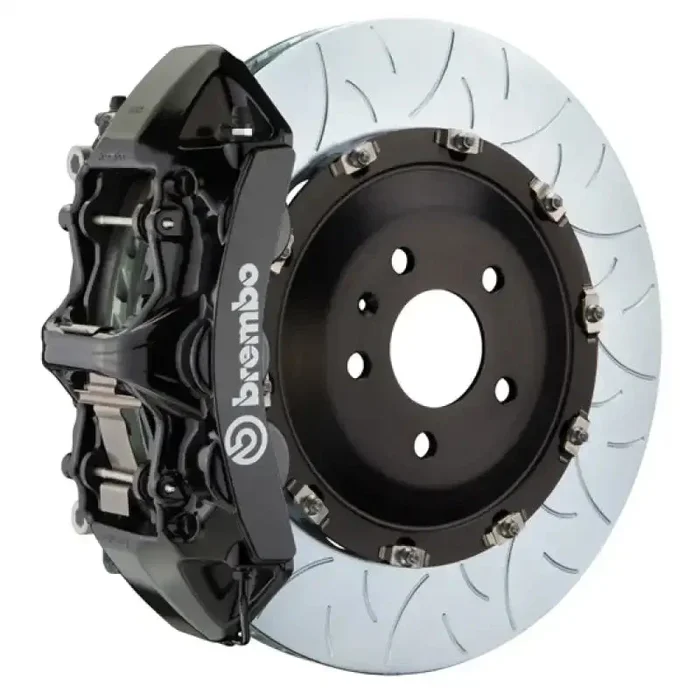 Brembo 11-16 528i/528i xDrive Front GT BBK 6 Piston Cast 405×34 2pc Rotor Slotted Type3-Black