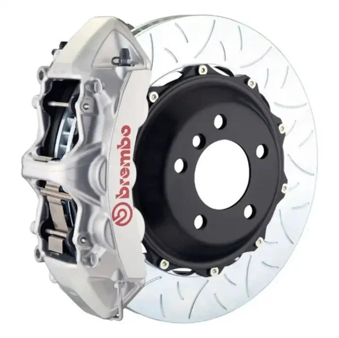Brembo 11-17 X3/15-18 X4 Front GT BBK 6 Piston Cast 380×32 2pc Rotor Slotted Type3-Silver