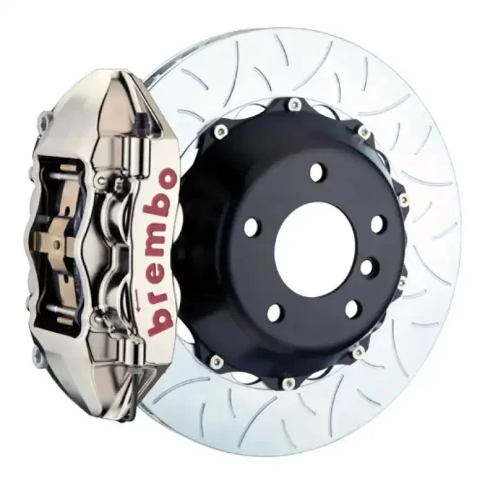 Brembo 12-16 991.1 C2 Rr GTR BBK 4Pist Billet 380×28 2pc Rotor Slotted Type3-Nickel