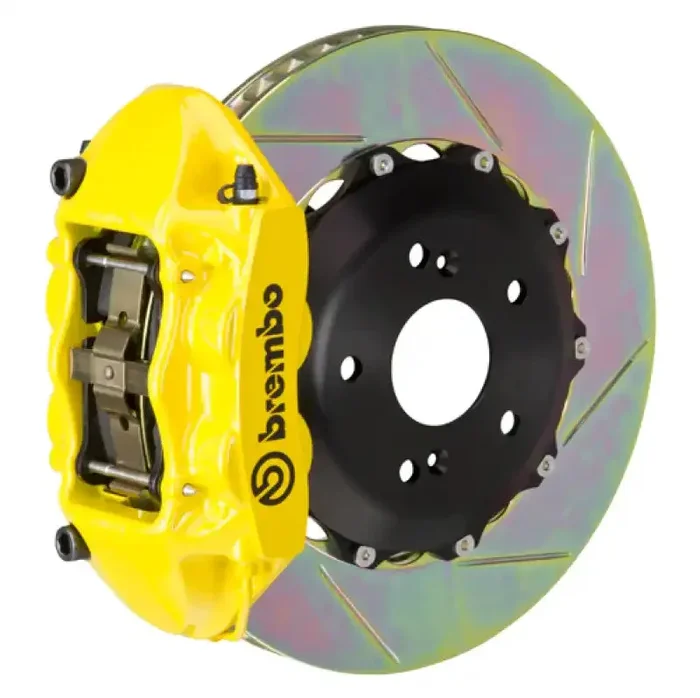 Brembo 16+ Miata MX-5 (ND) Front GT BBK 4 Piston Cast 328×28 2pc Rotor Slotted Type-1- Yellow
