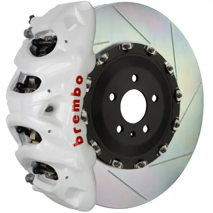 Brembo 19-22 A-Class (Excl AMG) Fr GT BBK 6Pis Cast 365×34 2pc Rotor Slotted Type1-White