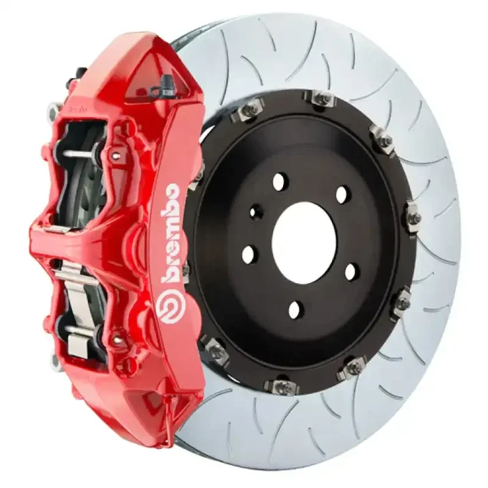 Brembo 19+ X5 (G05)/20+ X6 Front GT BBK 6 Piston Cast 405×34 2pc Rotor Slotted Type-3-Red