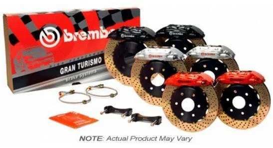 Brembo 4 Piston Slotted Front Big Brake Kit | 2022 Subaru BRZ/Toyota 86 and 2013-2021 Subaru BRZ/Scion FR-S/Toyota 86 (1P2.8002A)