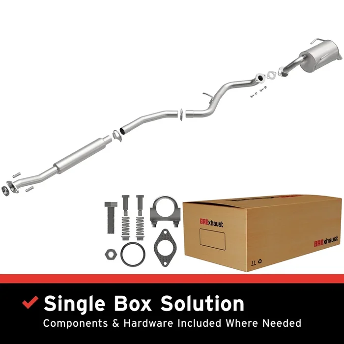 BRExhaust 2010-2019 Subaru Outback 2.5L Direct-Fit Replacement Exhaust System