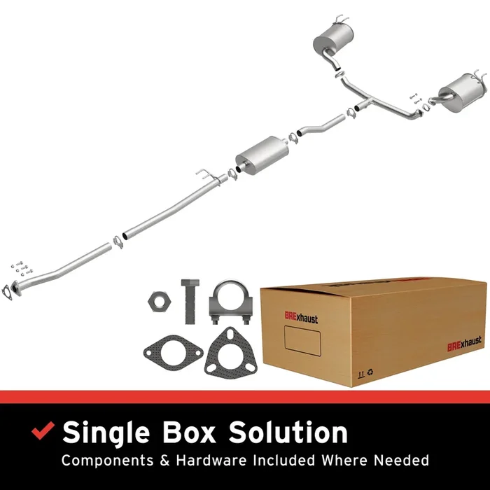 BRExhaust 2017-2019 Honda CR-V 1.5L Direct-Fit Replacement Exhaust System