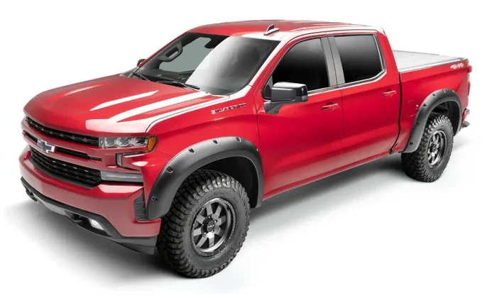 Bushwacker 17-20 Chevrolet Colorado Excl. ZR2 (5ft. Bed) Forge Style Flares 4pc – Black