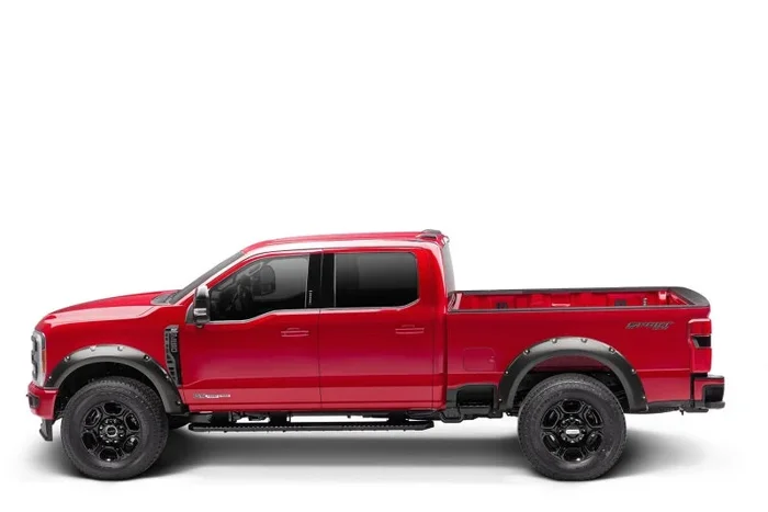 Bushwacker 23-24 Ford F-250/350 SuperDuty Pocket Style Flares 4pc – Black