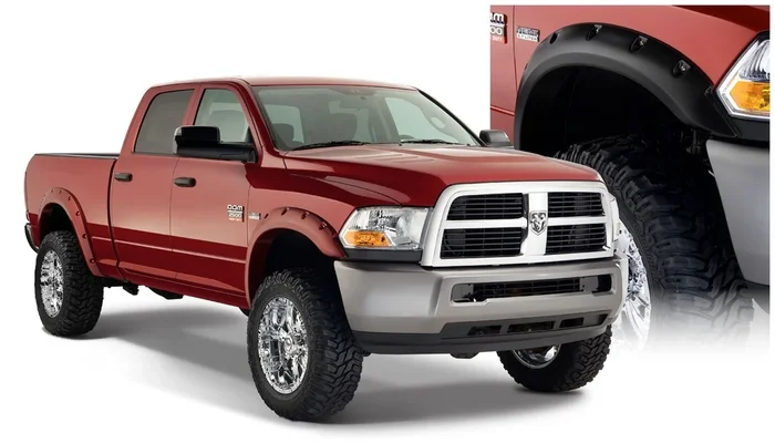 Bushwacker Fender Flares Dodge Ram 2500/3500 (2010-2018) Front/Rear Rivet Style