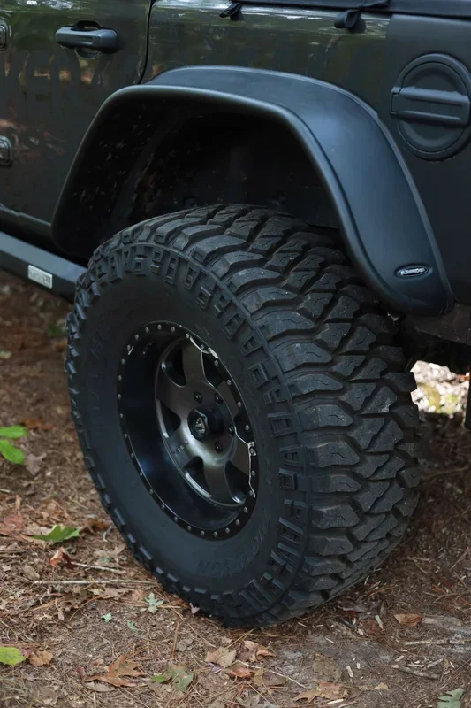 Bushwacker Jeep Flat Style Fender Flares Jeep Wrangler JL (2018-2019) Front or Rear Fenders