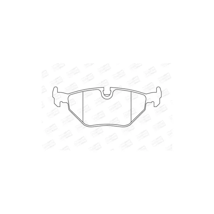 Champion 571387Ch Brake Pad Set