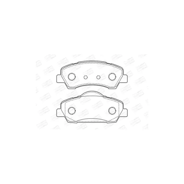 Champion 573461Ch Brake Pad Set