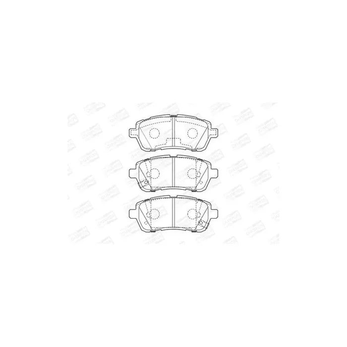 Champion 573648Ch Brake Pad Set
