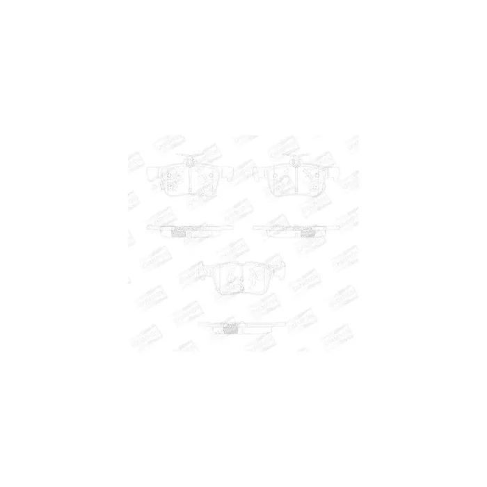 Champion 573687Ch Brake Pad Set
