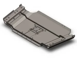 Clayton Off Road COR-4105100 Jeep Wrangler Transfer Case Skid Plate 1997-2006 TJ Clayton Off Road- DOMAIN