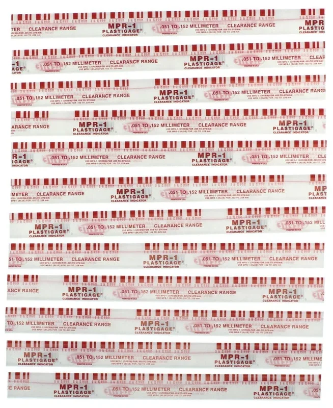 Clevite Plastigage Red Plastigage – 12 Pack