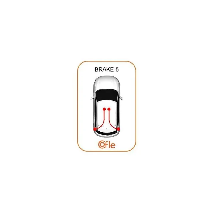 Cofle 10.4158 Hand Brake Cable for BMW 5 Series