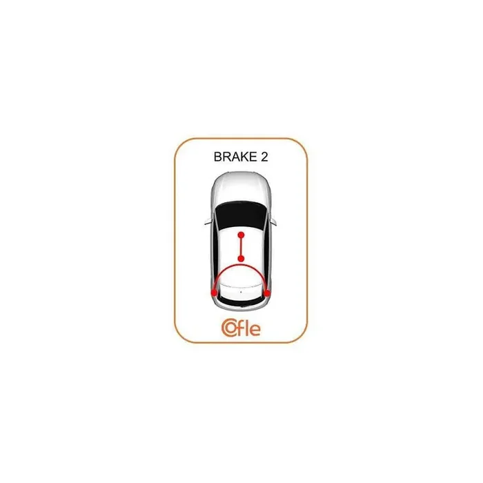 Cofle 10.4725 Hand Brake Cable