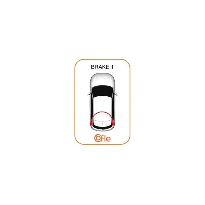 Cofle 1261.3 Hand Brake Cable for Fiat Fiorino