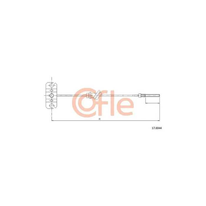Cofle 17.6044 Hand Brake Cable for KIA Carens