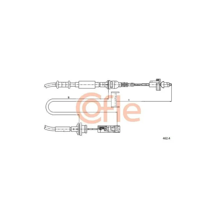 Cofle 462.4 Clutch Cable