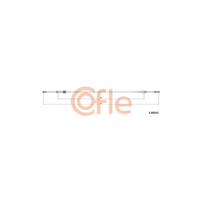 Cofle 92.1.Re013 Hand Brake Cable for Renault Master