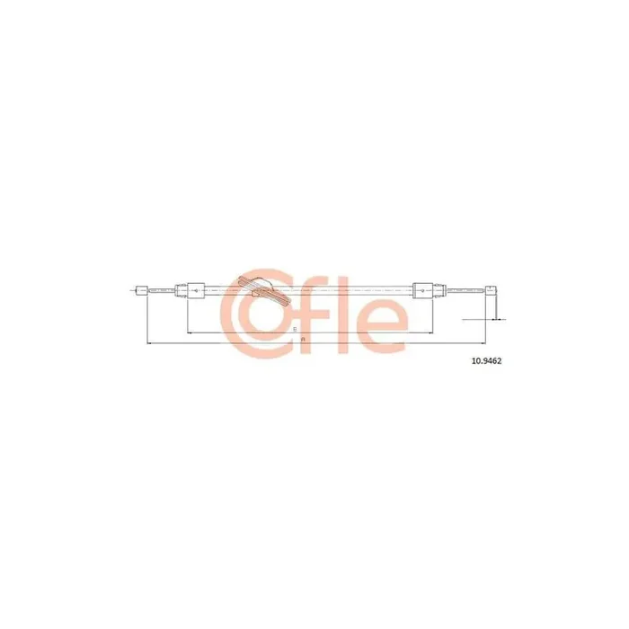 Cofle 92.10.9462 Hand Brake Cable