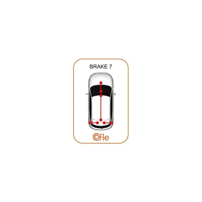 Cofle 92.11.5669 Hand Brake Cable for Ford Transit