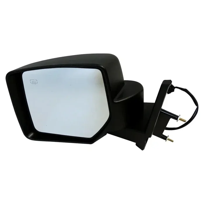 Crown Automotive Jeep Replacement 5155459AK – Door Mirror Left Power Heated Manual Fold-Away Textured Black Finish