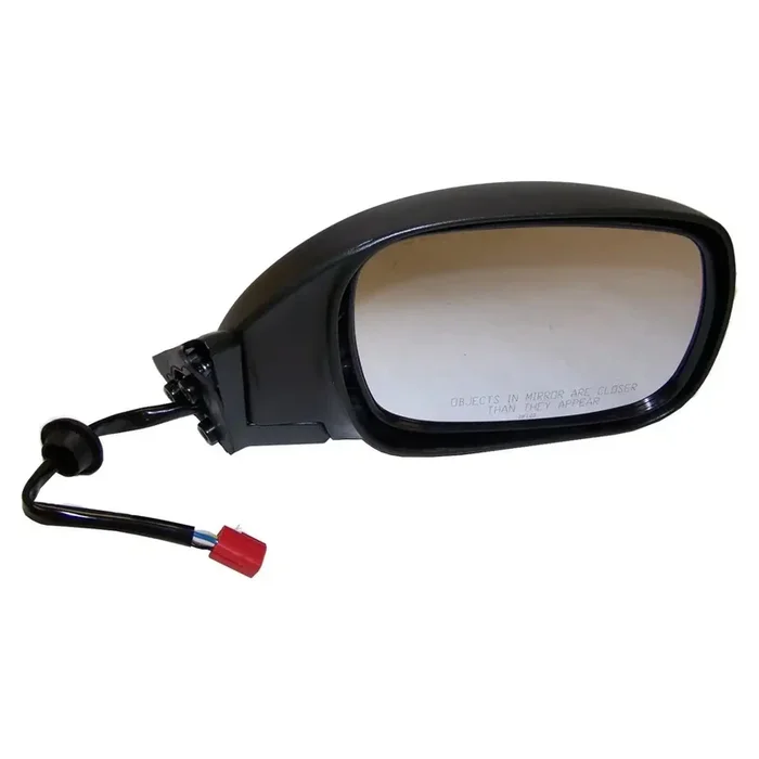 Crown Automotive Jeep Replacement 55154948AC – Power Door Mirror Right Passenger Side Black Foldaway Electric