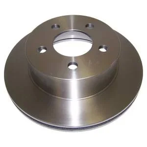 Crown Automotive Jeep Replacement Brake Rotor Front w/1 Piece Cast Type Rotor – 5016434AA