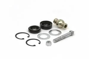 Daystar KU70087BK 2.0 Inch Poly Flex Joint Upgrade Kit Use on KU70085 Frame side includes 1 poly flex ball 2 poly shells and 1 greasable bolt and all hardware for 1 flex joint Daystar- DOMAIN